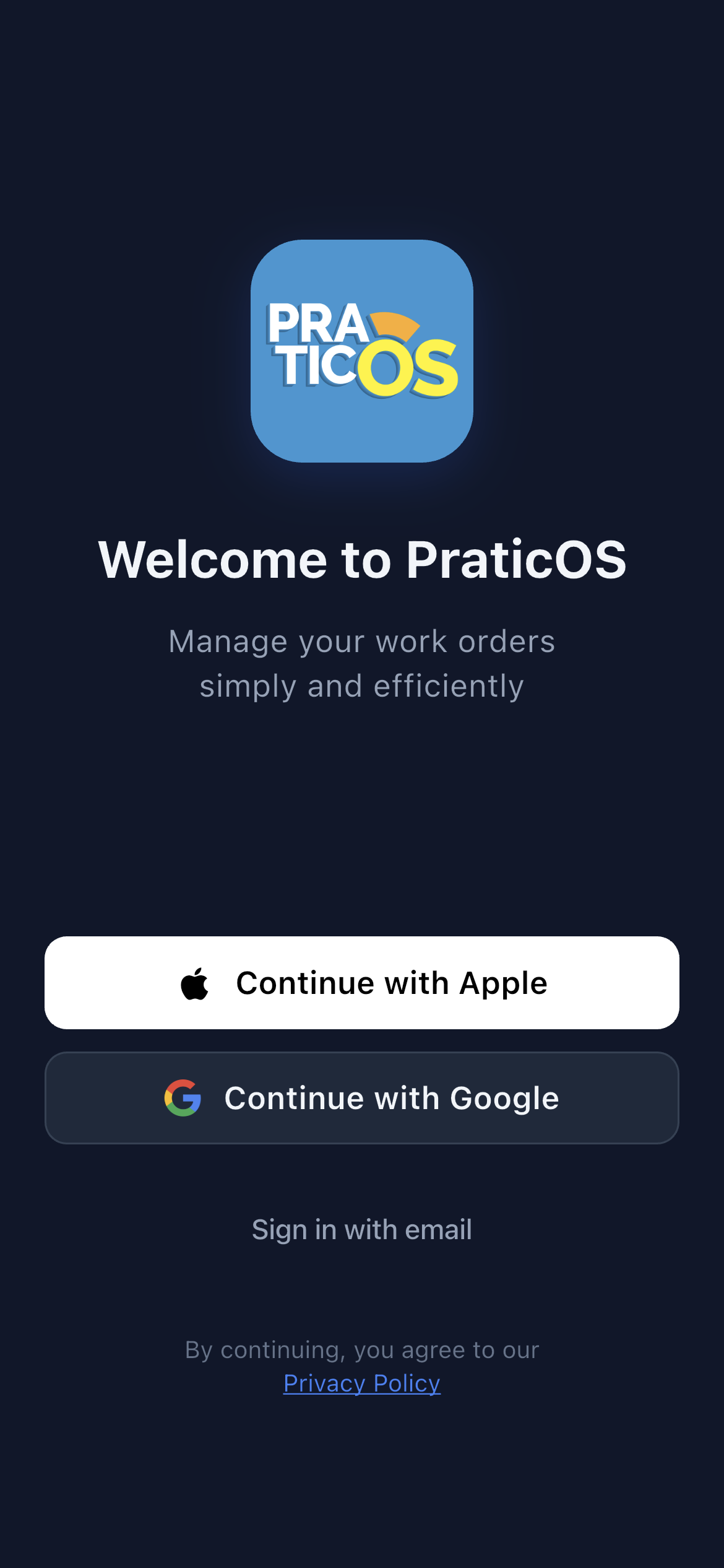 PraticOS App