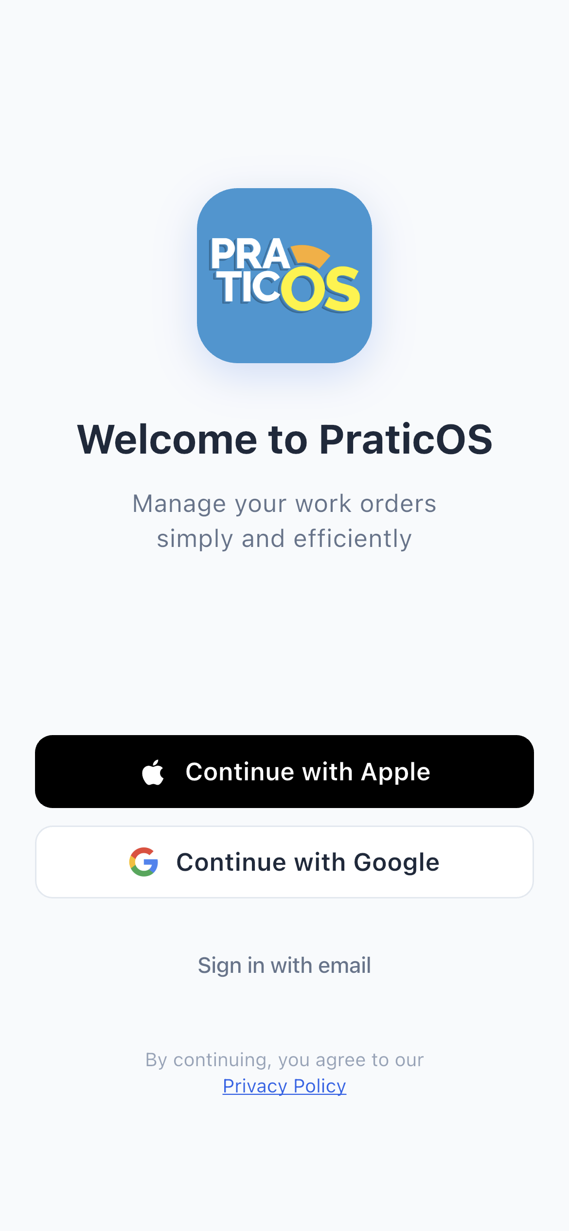 PraticOS App