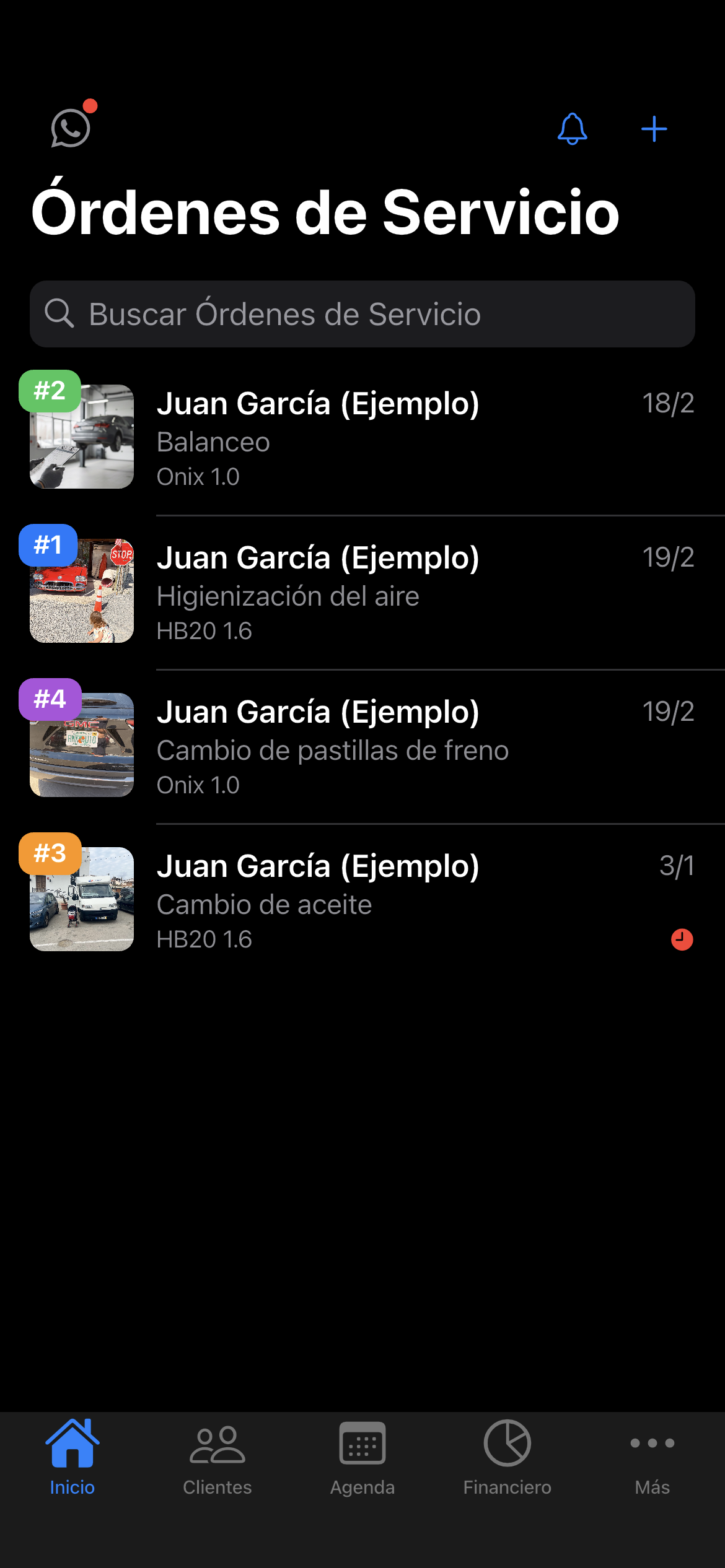 Órdenes de Servicio