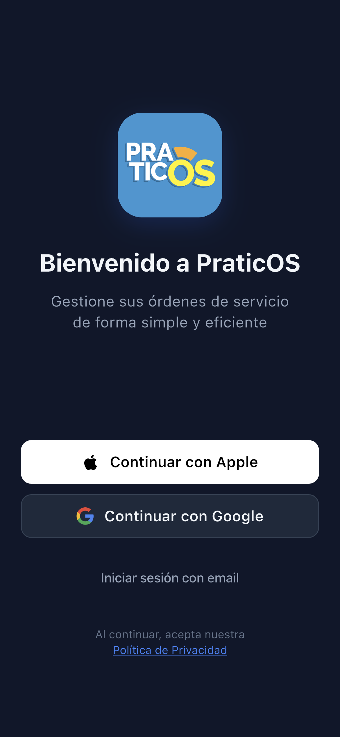 PraticOS App