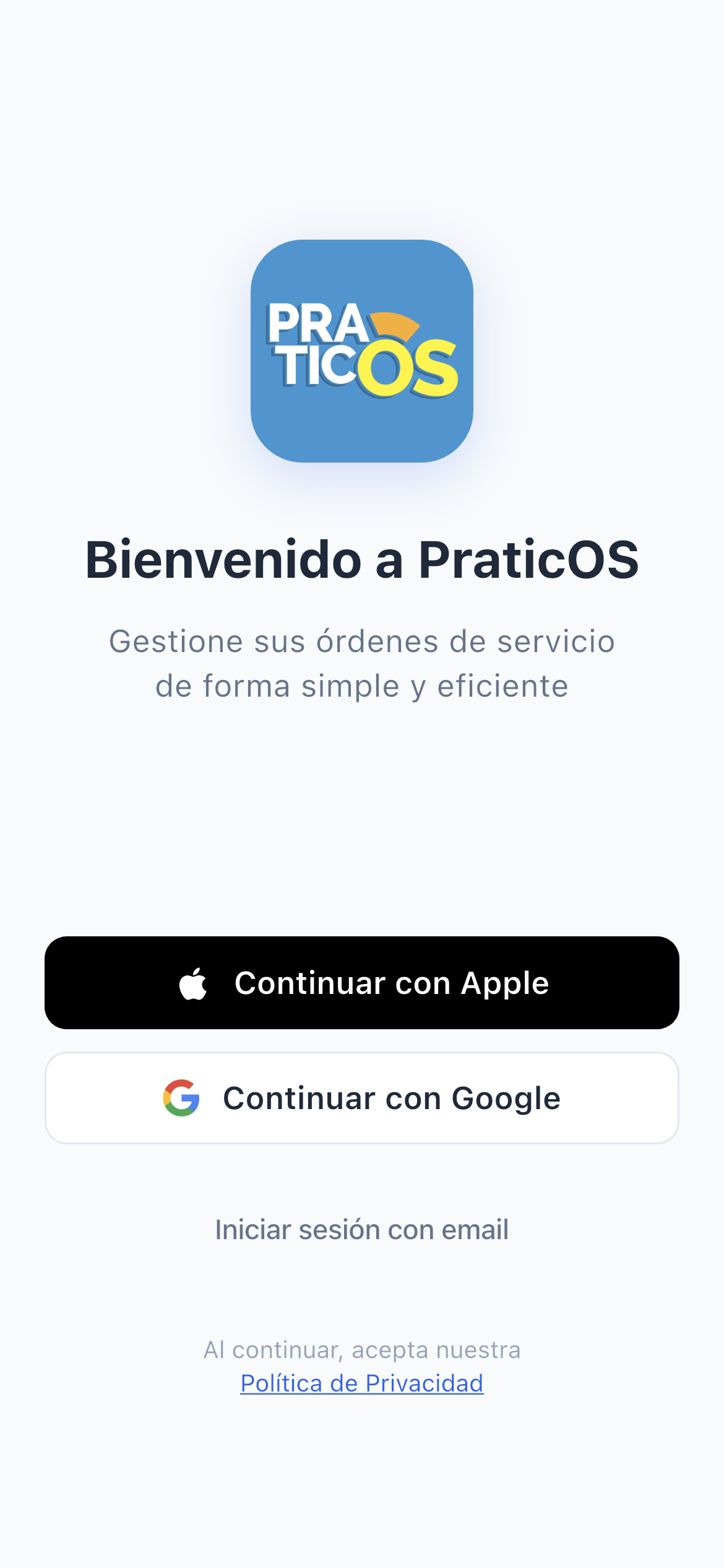 PraticOS App